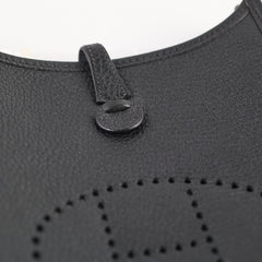 Hermes Mini Evelyne Clemence Black - Stamp C