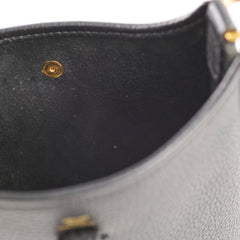 Hermes Mini Evelyne Clemence Black - Stamp C