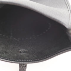 Hermes Mini Evelyne Clemence Black - Stamp C