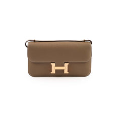 Hermes Constance Elan Epsom RGHW Etoupe W Stamp