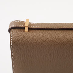 Hermes Constance Elan Epsom RGHW Etoupe W Stamp