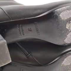 Hermes Saint Germain Ankle Boots Black Size 37