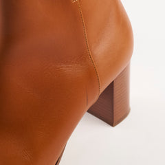 Hermes Saint Germain Ankle Boots Naturel Size 37.5