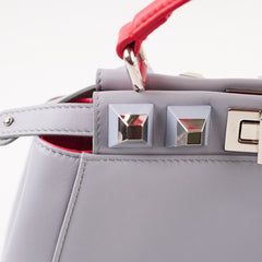 Fendi Peekaboo Mini Lilac Red
