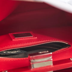 Fendi Peekaboo Mini Lilac Red