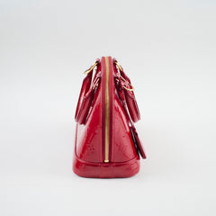 Louis Vuitton Alma BB Vernis Red