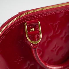 Louis Vuitton Alma BB Vernis Red