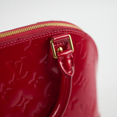 Louis Vuitton Alma BB Vernis Red