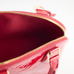 Louis Vuitton Alma BB Vernis Red