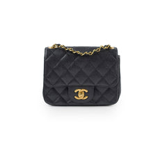 Chanel Caviar Mini Square Black 13 Series