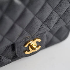 Chanel Caviar Mini Square Black 13 Series