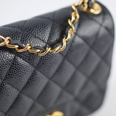Chanel Caviar Mini Square Black 13 Series
