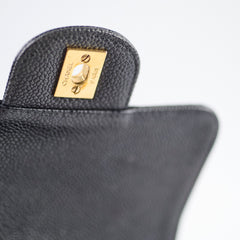 Chanel Caviar Mini Square Black 13 Series
