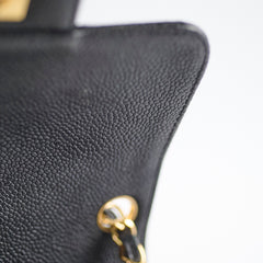 Chanel Caviar Mini Square Black 13 Series