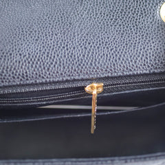 Chanel Caviar Mini Square Black 13 Series