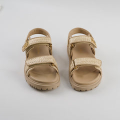 Christian Dior Act Woven Raffia Dad Sandals Beige Size 37.5