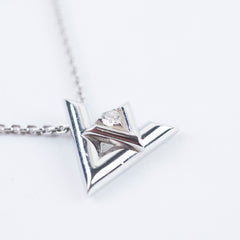 Louis Vuitton Volt Necklace with Diamond White Gold
