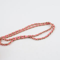 Chanel Micro Heart Bag Charm Pink