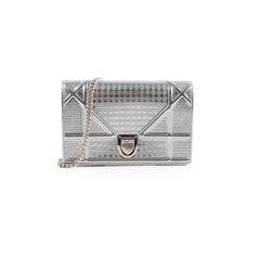 Dior Diorama Wallet On Chain WOC Silver