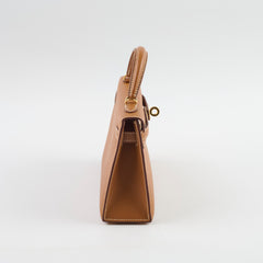 Hermes Mini Kelly Epsom Gold Z Stamp 2021