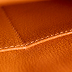 Hermes Kelly 28 Retourne Togo PHW Gold/Feu Verso M Square