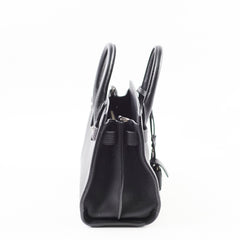 Saint Laurent Sac de Jour Nano Grained Leather Black