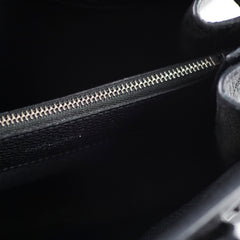 Saint Laurent Sac de Jour Nano Grained Leather Black