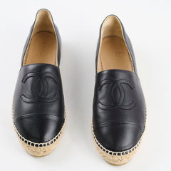 Chanel Espadrilles Black Size 40