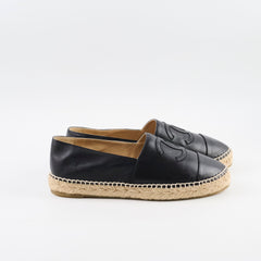 Chanel Espadrilles Black Size 40