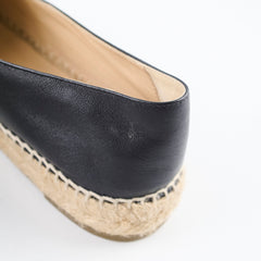 Chanel Espadrilles Black Size 40