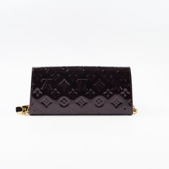 Louis Vuitton Sunset Boulevard Vernis Shoulder Bag Amarante