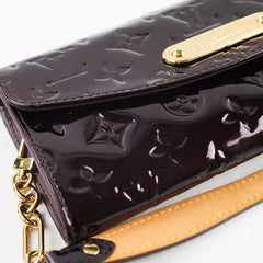 Louis Vuitton Sunset Boulevard Vernis Shoulder Bag Amarante