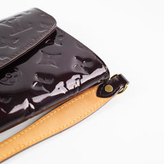 Louis Vuitton Sunset Boulevard Vernis Shoulder Bag Amarante