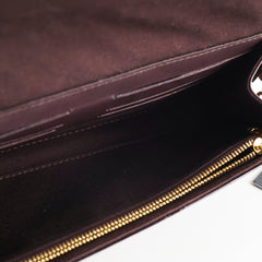 Louis Vuitton Sunset Boulevard Vernis Shoulder Bag Amarante