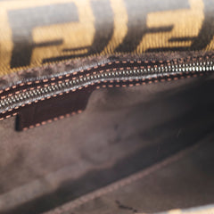 Fendi Baguette Zucca Brown