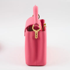 Louis Vuitton Capucine Mini Pink/Lime