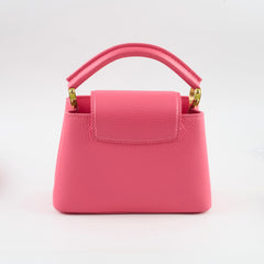 Louis Vuitton Capucine Mini Pink/Lime