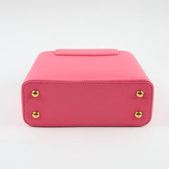 Louis Vuitton Capucine Mini Pink/Lime