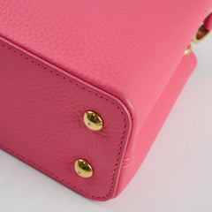 Louis Vuitton Capucine Mini Pink/Lime