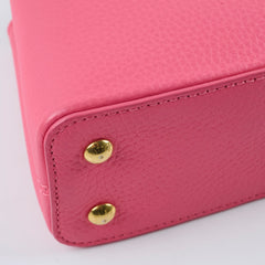Louis Vuitton Capucine Mini Pink/Lime