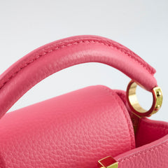 Louis Vuitton Capucine Mini Pink/Lime