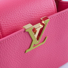 Louis Vuitton Capucine Mini Pink/Lime