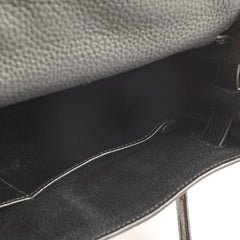 Hermes Kelly 28 Clemence Black - Stamp X
