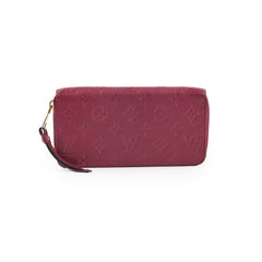Louis Vuitton Long Wallet Monogram Empreinte Raisin