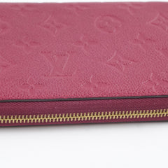 Louis Vuitton Long Wallet Monogram Empreinte Raisin