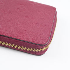 Louis Vuitton Long Wallet Monogram Empreinte Raisin