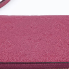 Louis Vuitton Long Wallet Monogram Empreinte Raisin