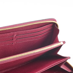 Louis Vuitton Long Wallet Monogram Empreinte Raisin