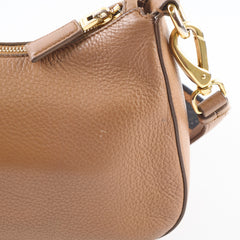 Prada Leather Crossbody Brown