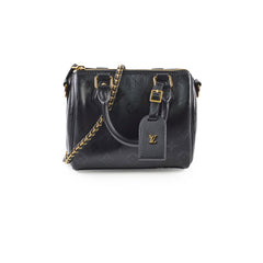 Louis Vuitton Speedy BB Black Ink Black Monogram
